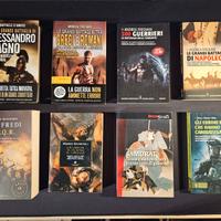 Lotto di 8 libri storici di varie epoche