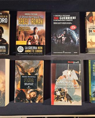 Lotto di 8 libri storici di varie epoche