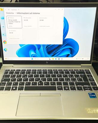 HP 830 G3 i7 - 16gb ram - 256gb ssd - Win11Pro