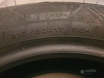 4 gomme nuove 215 60 r17