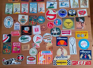 Lotto oltre 70 Adesivi Vintage (fin70 inizi'80)