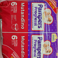 Pampers progressi mutandino taglia 6