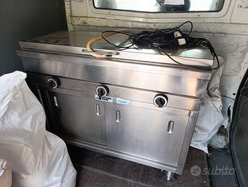 fornello a gas officine bano - 3 fuochi