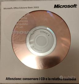 Microsoft Office Edizione Basic 2003 - Versione It