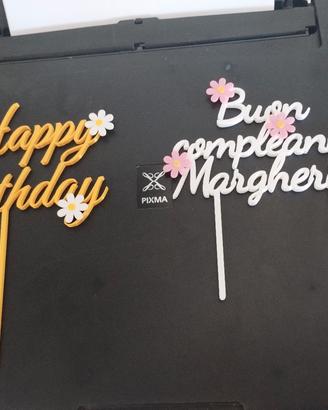 cake Topper personalizzato 