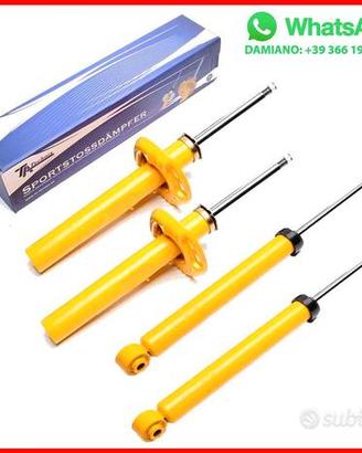4 Ammortizzatori Sportivi AUDI A3 8P VW GOLF V VI