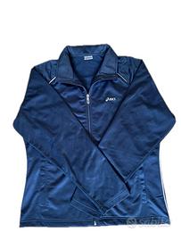 Giacca Sportiva ASICS Blu Navy con Zip