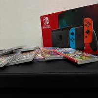 Nintendo switch con 7 giochi