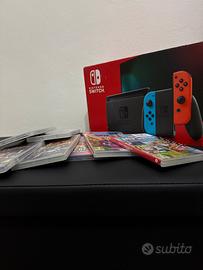 Nintendo switch con 7 giochi