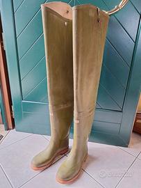 Stivali alti uomo in gomma n. 42