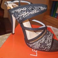 Laura Biagiotti scarpe beige e nere, taglia 40