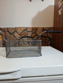 Cestello in Acciaio Inox per Friggitrice (27 x 18,