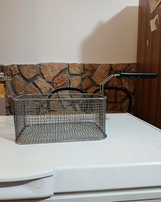 Cestello in Acciaio Inox per Friggitrice (27 x 18,