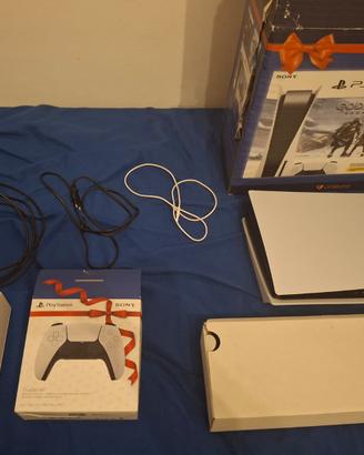 PS5 Disco 825GB + 1 DualSense + Box e Scontrino