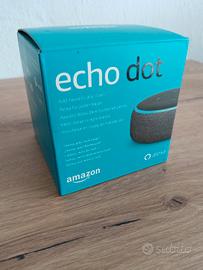 Alexa echo dot 3 gen nero nuovo