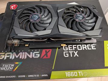 MSI Nvidia GTX1660Ti Gaming X 6G
