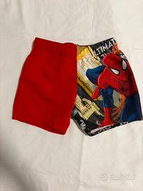 Costume pantaloncino bambino Marvel spider-man