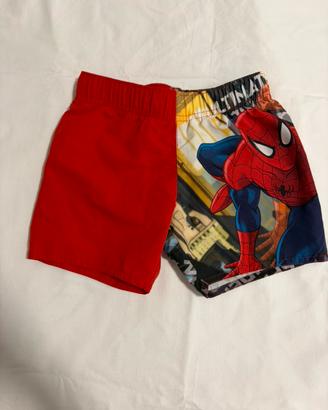 Costume pantaloncino bambino Marvel spider-man