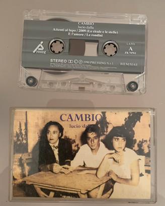 Cambio Lucio Dalla Audio Cassetta Musicassetta