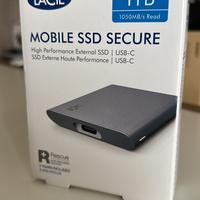 LaCie Mobile SSD esterno 1TB NUOVO SIGILLATO