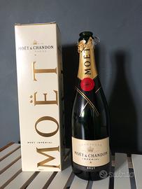 Bottiglia vuota moet chandon