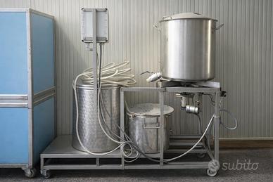 Impianto birra artigianale, completo e funzionante