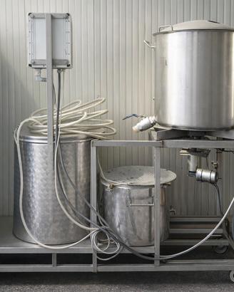 Impianto birra artigianale, completo e funzionante
