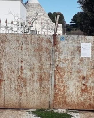 CANCELLO ANTICO IN FERRO