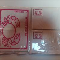 Buste e carta lettere segno zodiacale