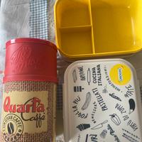 Portavivande/portamerenda/ dosacaffè