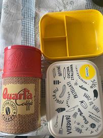 Portavivande/portamerenda/ dosacaffè