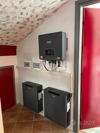Impianto fotovoltaico 10kw batteria Litio kit 6kw