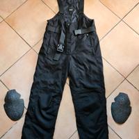 Pantaloni moto BMW Motorrad M neri impermeabili