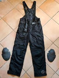 Pantaloni moto BMW Motorrad M neri impermeabili