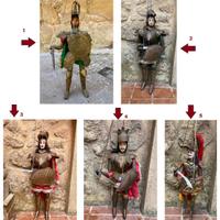 Pupo siciliano paladino saraceno carretto Sicilia