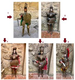 Pupo siciliano paladino saraceno carretto Sicilia