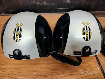 Coppia caschi juventus