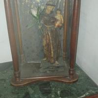 statua lignea san Antonio da Padova 