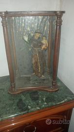 statua lignea san Antonio da Padova 