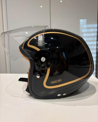 Casco Nolan Jet nero e oro