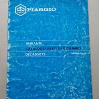 Piaggio Vespa PK 50 RUSH 1988 VARIANTI cat ricambi