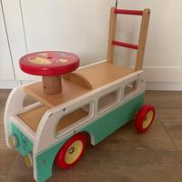 Carrello autobus primi passi vilac
