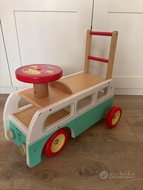 Carrello autobus primi passi vilac