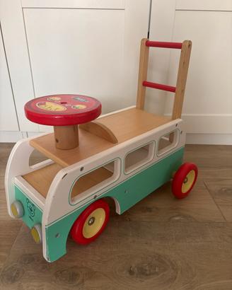 Carrello autobus primi passi vilac