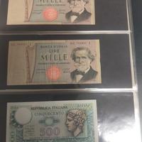 collezione banconote italiane