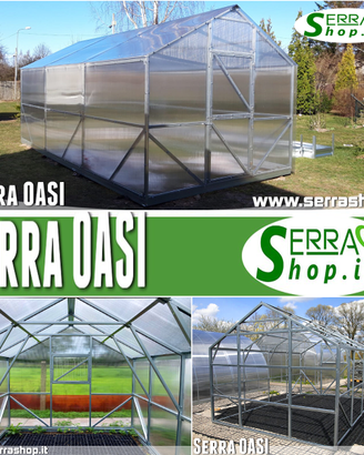 Serra casetta 3x4 policarbonato piante giardino