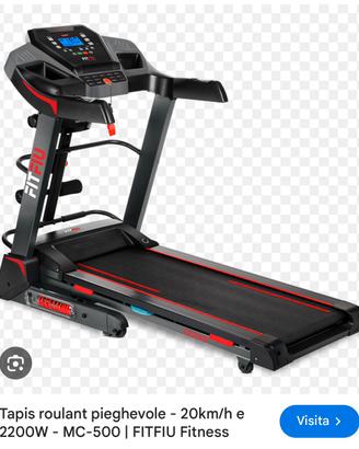 Tapis roulant fitfiu mc 500