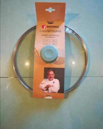 Bergner coperchio trasparente 24cm Padelle casseru