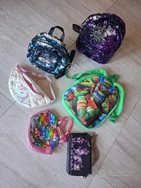 Giochi borse  e zainetti