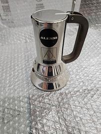 alessi caffettiera acciao inox 18/10 da tre